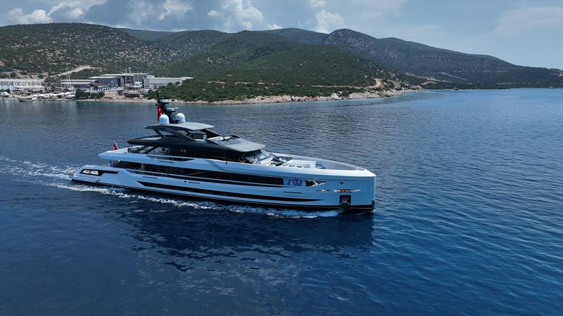 Luca Dini Design & Architecture signs interiors for the first 50m hull by Ada Yacht Works photo copyright Luca Dini Design & Architecture taken at  and featuring the Power boat class
