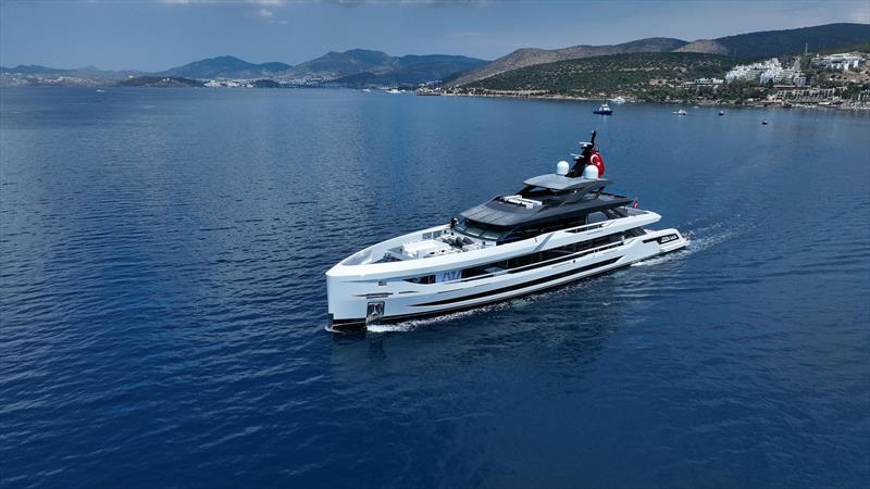 Luca Dini Design & Architecture signs interiors for the first 50m hull by Ada Yacht Works photo copyright Luca Dini Design & Architecture taken at  and featuring the Power boat class