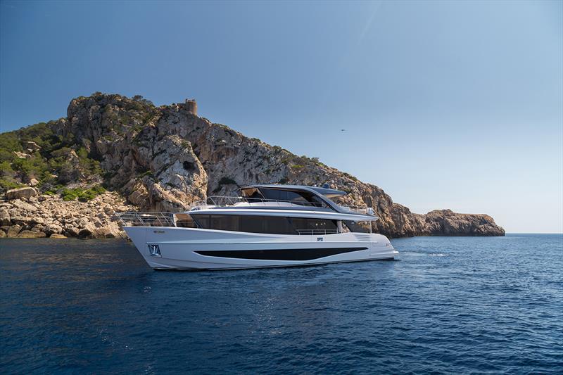 Princess X90 photo copyright Princess Yachts taken at  and featuring the Power boat class
