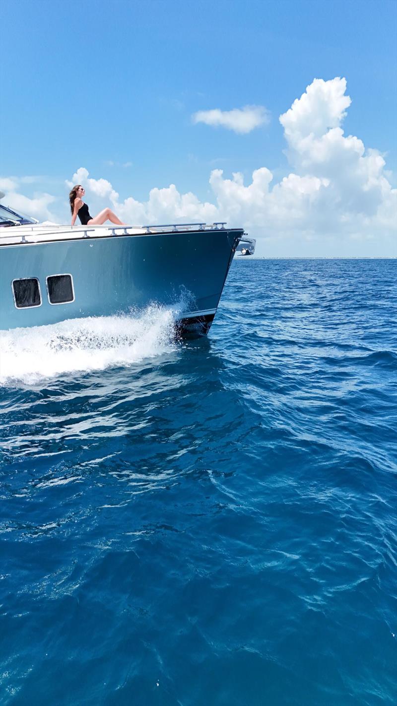 Maria enjoying some sun - photo © Zeelander Yachts 