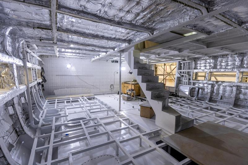 GX42 superyacht construction update - photo © GX Superyachts