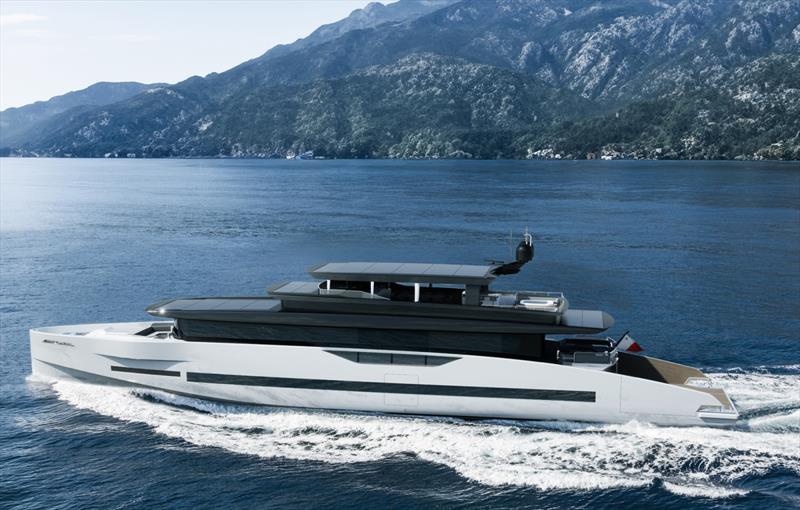 GX42 superyacht construction update - photo © GX Superyachts