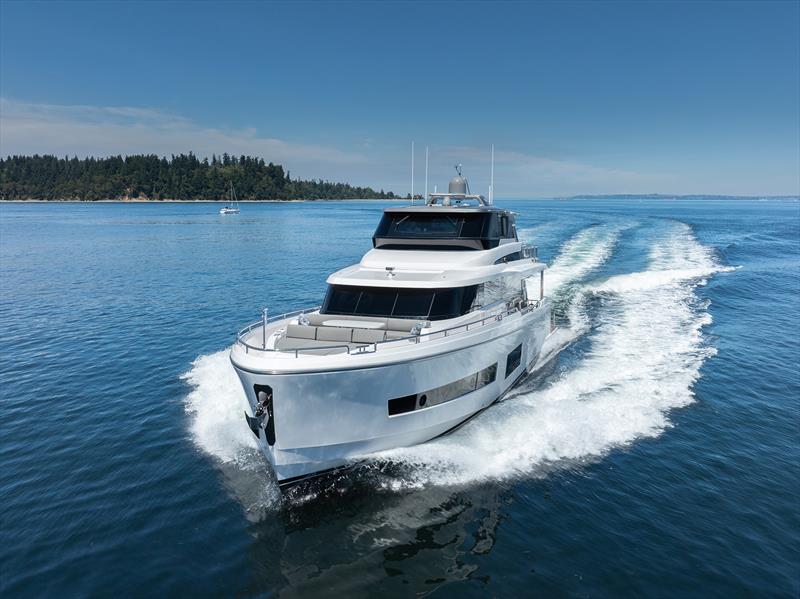 Horizon V68 Hull 12 photo copyright Horizon Yachts taken at  and featuring the Power boat class