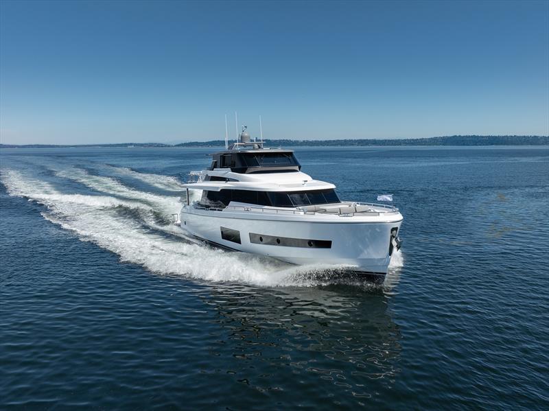 Horizon V68 Hull 12 photo copyright Horizon Yachts taken at  and featuring the Power boat class