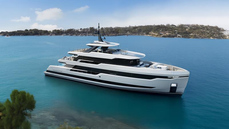 Cantieri di Pisa Custom 40m - photo © Cantieri di Pisa