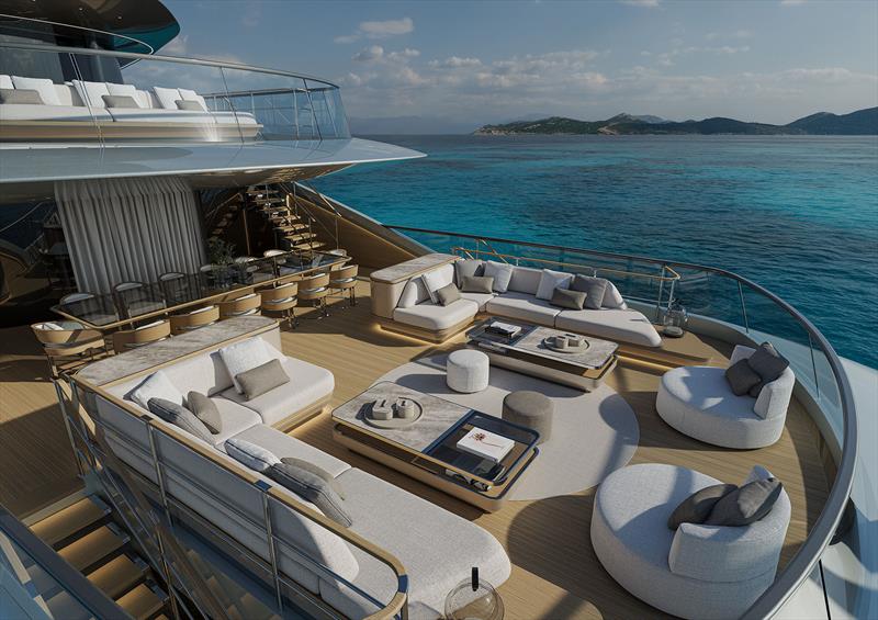 ISA Granturismo 66m photo copyright ISA Yachts taken at  and featuring the Power boat class