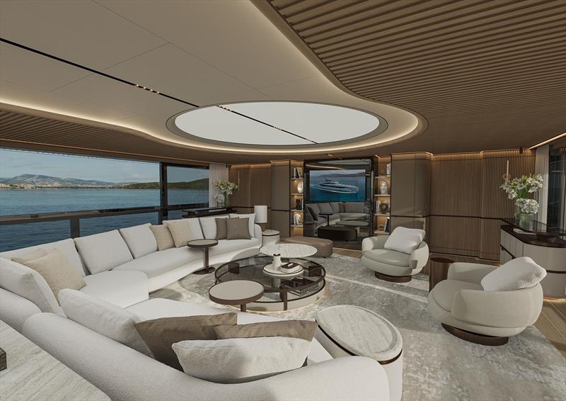 ISA Granturismo 66m photo copyright ISA Yachts taken at  and featuring the Power boat class