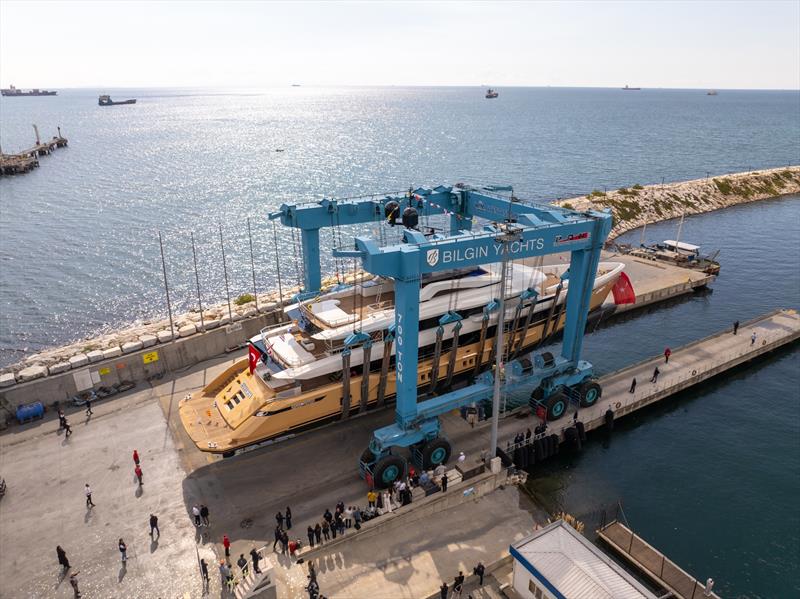 52m M/Y Tamasha launch - the first of Bilgin's 170 Series - photo © Bilgin Yachts