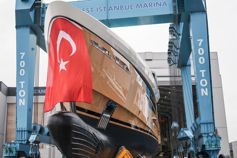 52m M/Y Tamasha launch - the first of Bilgin's 170 Series - photo © Bilgin Yachts