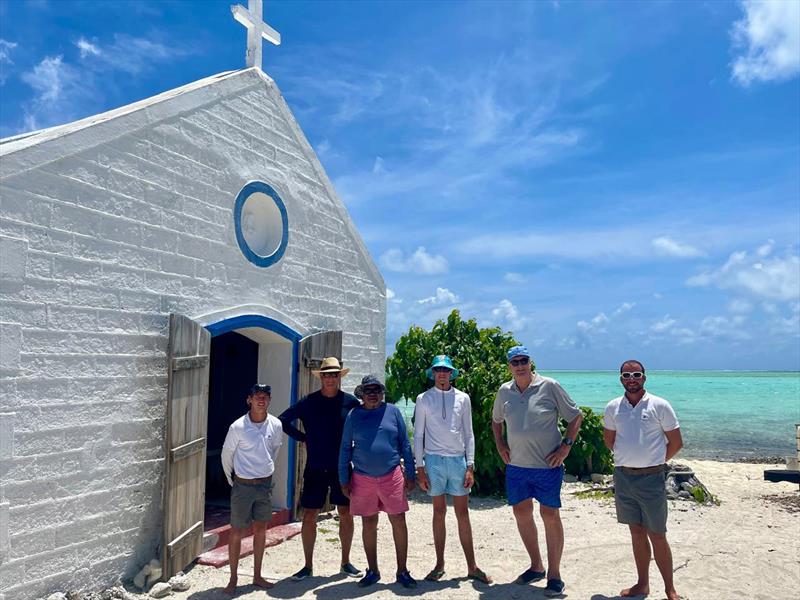 Exploring Raphael Island and its small community photo copyright Riviera Australia taken at  and featuring the Power boat class