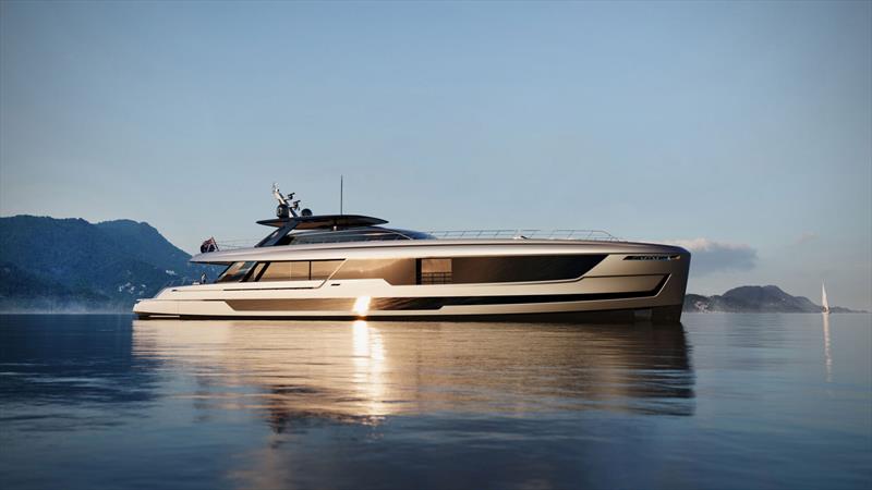 48m Project ZEN photo copyright Van der Valk Shipyard taken at  and featuring the Power boat class