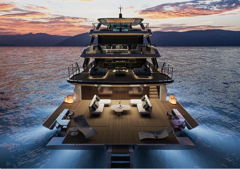 Extra X130 Triplex photo copyright Extra Yachts taken at  and featuring the Power boat class