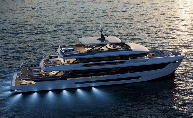 Extra X130 Triplex photo copyright Extra Yachts taken at  and featuring the Power boat class