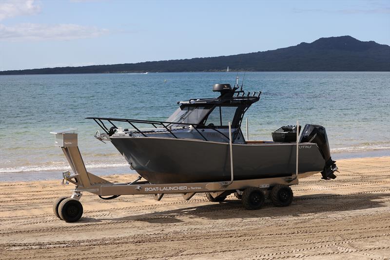 Boat-Launcher - loaded on Beach photo copyright Tectrax taken at  and featuring the Power boat class