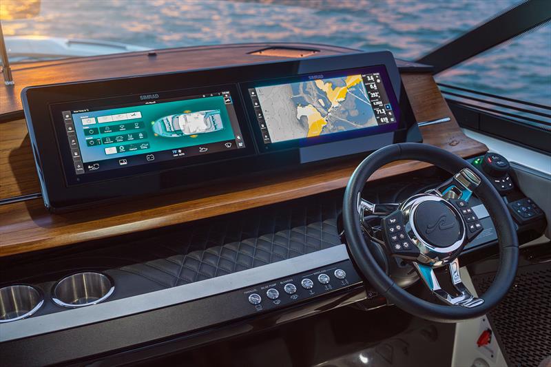 SLX 360 Outboard dash photo copyright Sea Ray taken at  and featuring the Power boat class