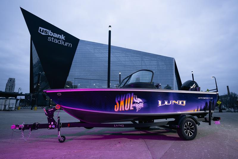 Lund Boats announces partnership with the Minnesota Vikings - photo © Lund Boats