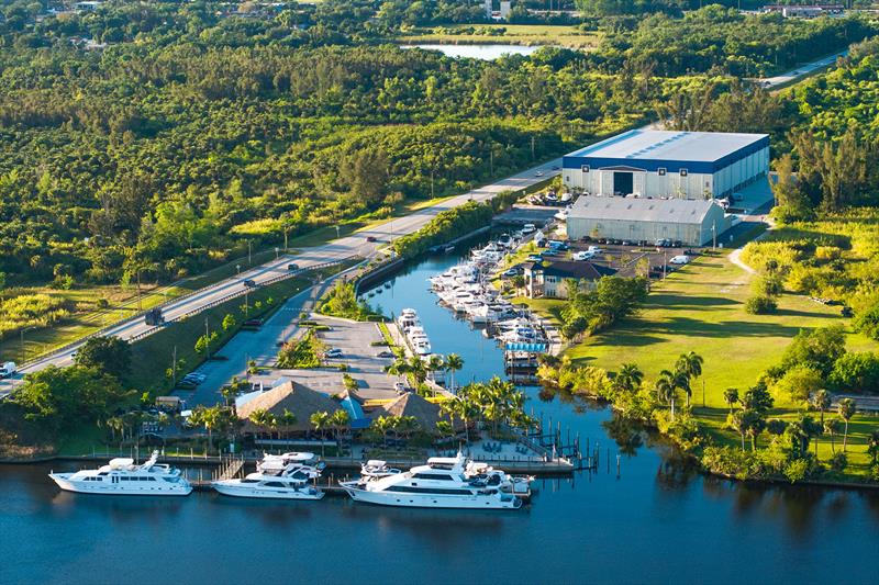 Sweetwater facility at Fort Myers, Gulf Coast, Florida - photo © Hinckley Yachts