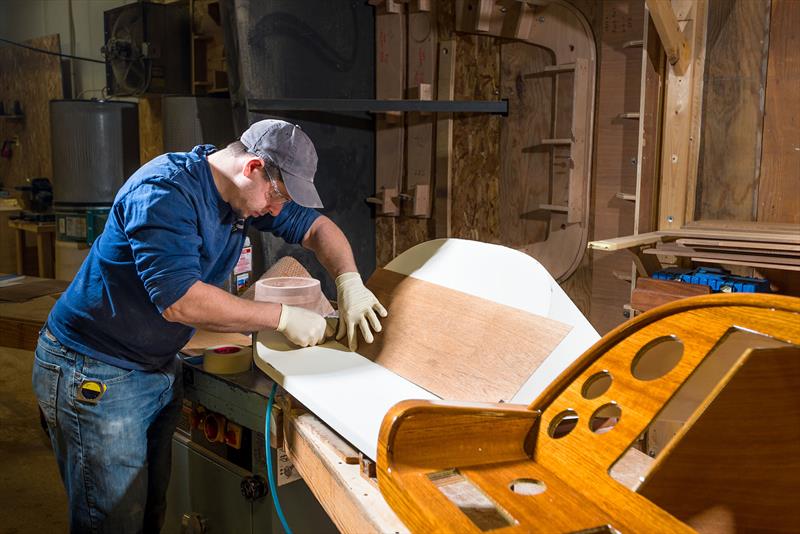 Not just a dash, but a work of art - photo © Hinckley Yachts