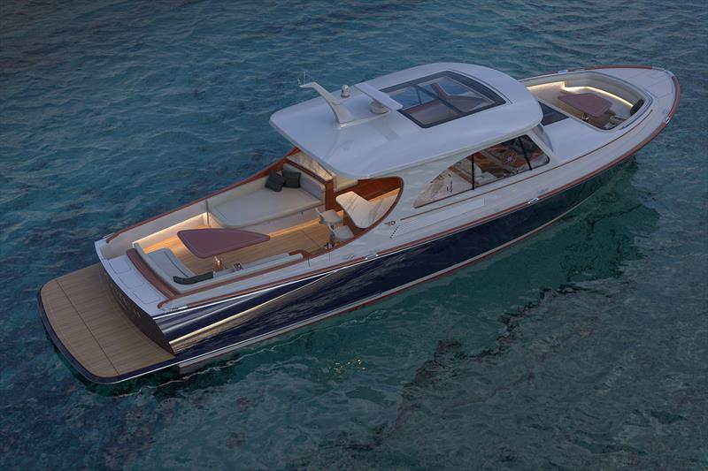 The new Picnic Boat 45 - photo © Hinckley Yachts