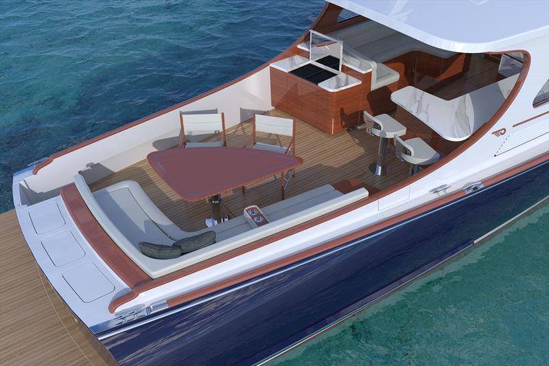The new Picnic Boat 45 - photo © Hinckley Yachts