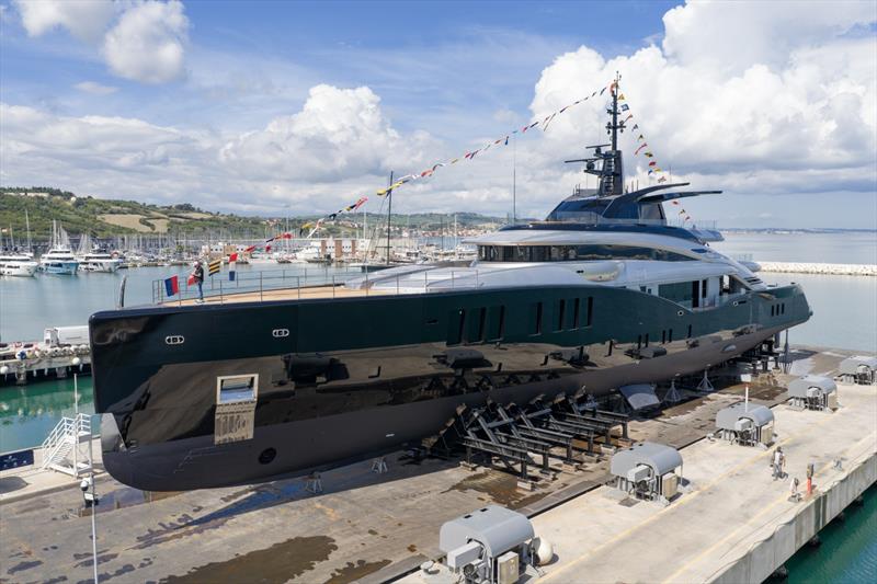 ISA Gran Turismo 67M M/Y Sea Raider X launch ceremony - photo © ISA Yachts
