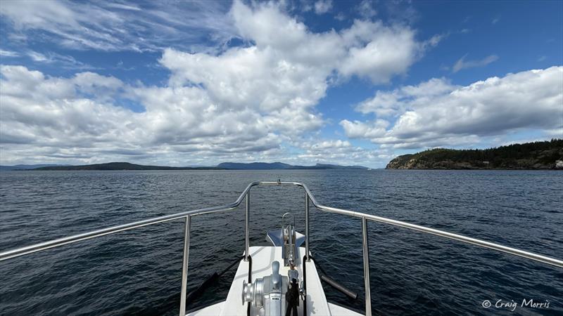 2026 Flotilla to Alaska Day 1 - Headed for Ganges - photo © Craig Morris