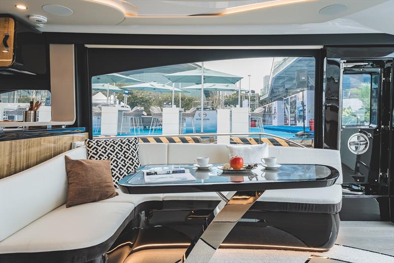 Lexus LY680 salon - photo © Horizon Yachts