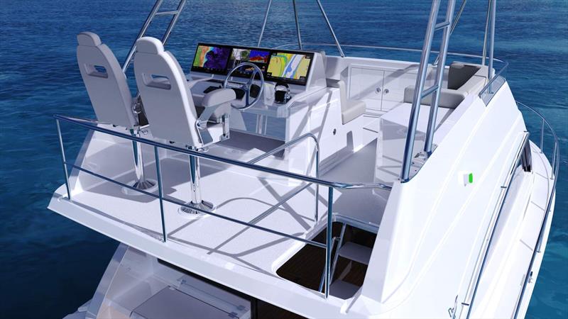 Caribbean 40F photo copyright Maritimo taken at  and featuring the Power boat class