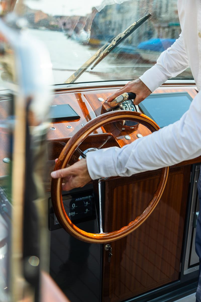 Lucietta, Repower's first purpose-built electric water taxi designed by Nauta photo copyright Repower taken at  and featuring the Power boat class
