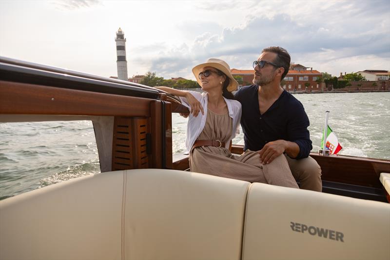 Lucietta, Repower's first purpose-built electric water taxi designed by Nauta photo copyright Repower taken at  and featuring the Power boat class