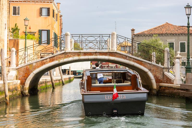 Lucietta, Repower's first purpose-built electric water taxi designed by Nauta photo copyright Repower taken at  and featuring the Power boat class