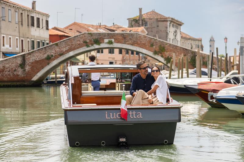 Lucietta, Repower's first purpose-built electric water taxi designed by Nauta photo copyright Repower taken at  and featuring the Power boat class