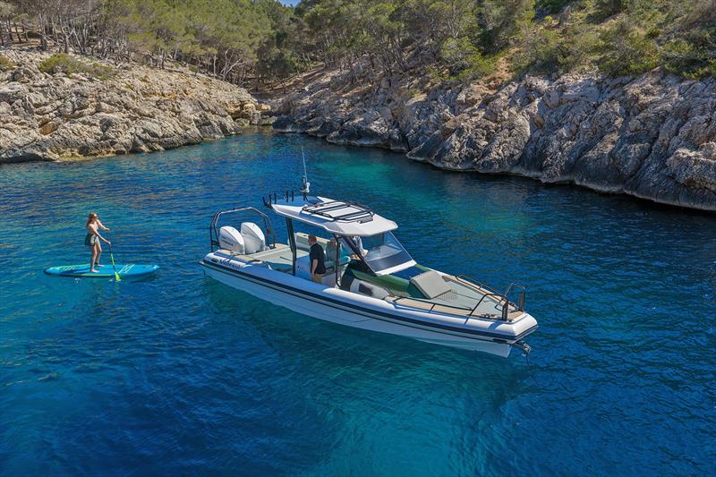 And there are racks on the roof of the ADV9 to carry anything you want.. - photo © Highfield Boats