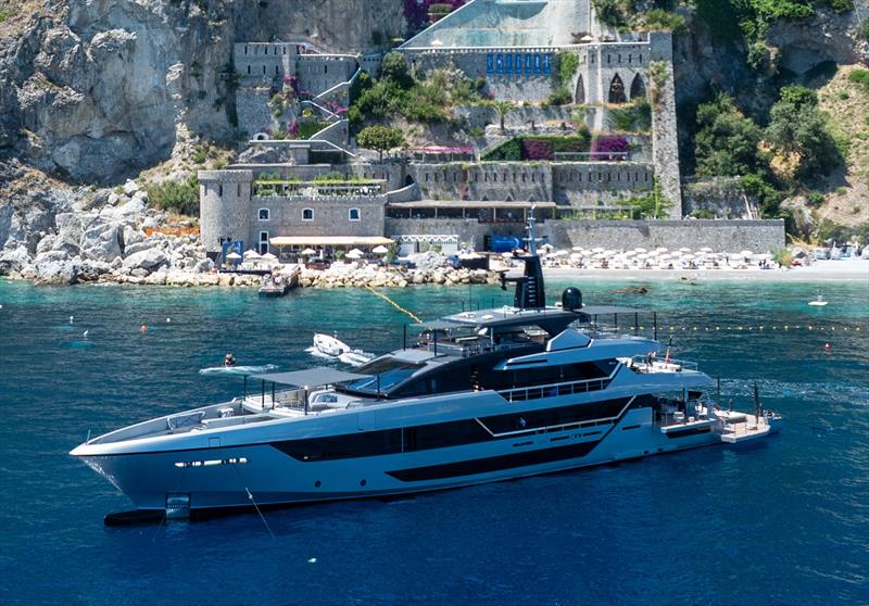 “Midsummer Dream” in Amalfi - Riva 54metri - photo © Ferretti Group