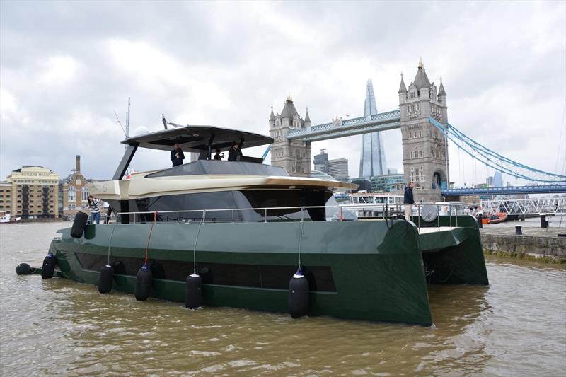 Moon 60 Power Catamaran photo copyright S6 Marine taken at  and featuring the Power Cat class