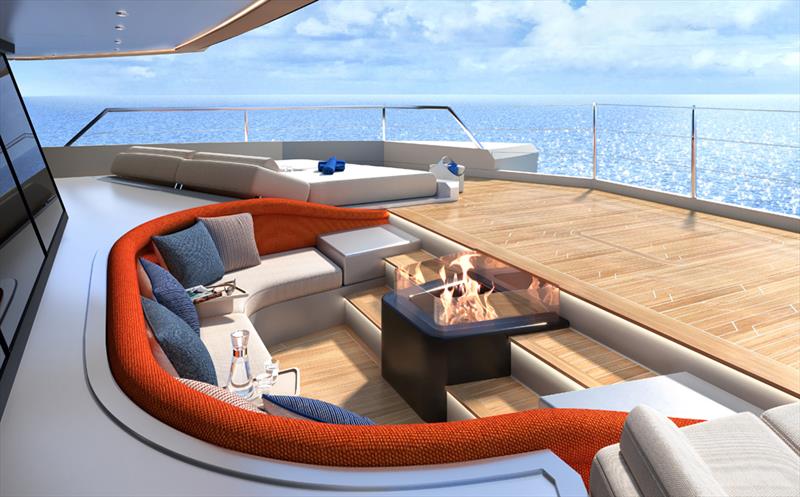 Front deck - SilverCat 22M semi-custom power catamaran - photo © Viken Group
