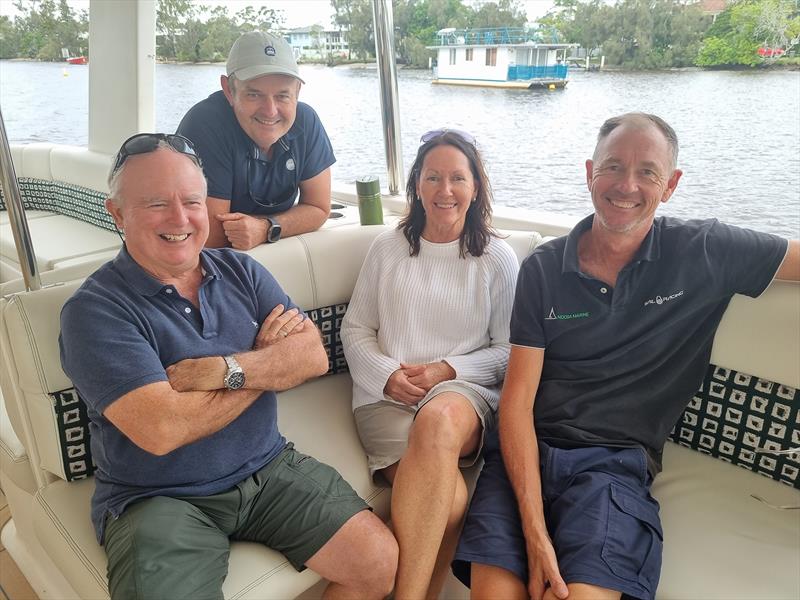Stillwater collaborators - David, Roger, Lorraine and Julian - photo © DuFLEX