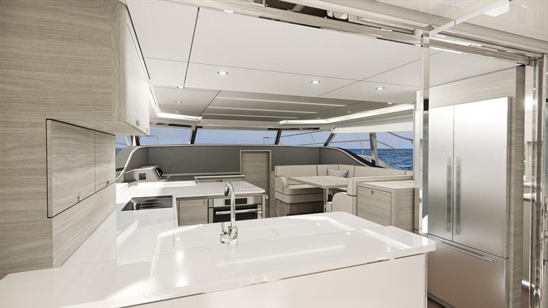 46 Yacht photo copyright Aquila Power Catamarans taken at  and featuring the Power Cat class