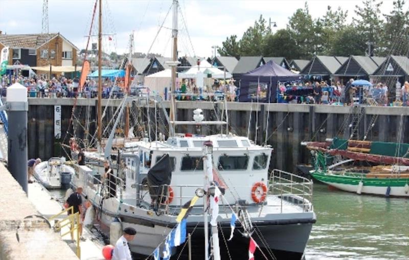 The Whitstable Harbour & Boat Show returns this summer for the first time since the Covid pandemic and with a brand-new attraction - The Heritage Boat Building Centre photo copyright The Whitstable Harbour & Boat Show taken at  and featuring the Power Cat class