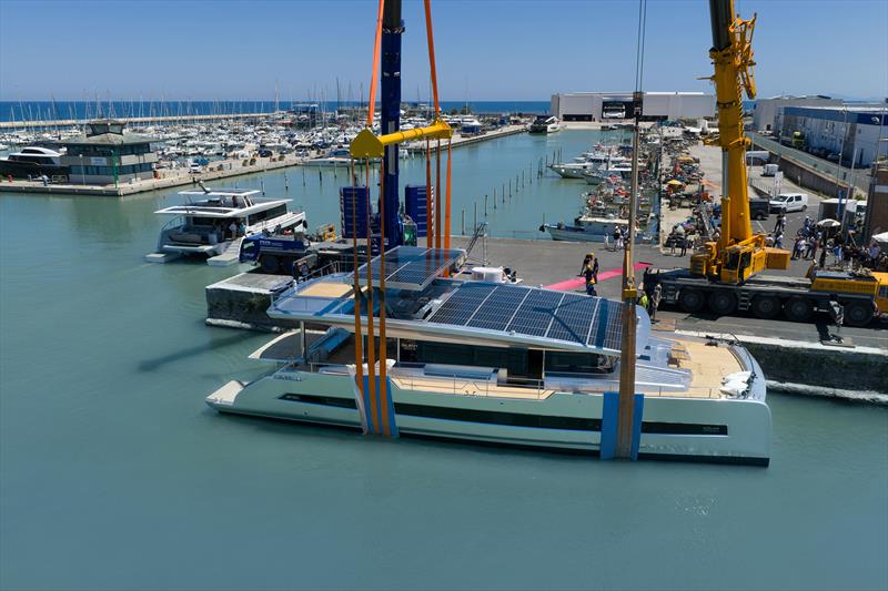 SY80 catamaran photo copyright Guerrieri Visual taken at  and featuring the Power Cat class