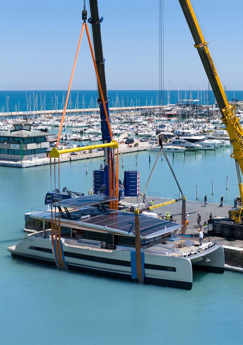 SY80 catamaran photo copyright Guerrieri Visual taken at  and featuring the Power Cat class
