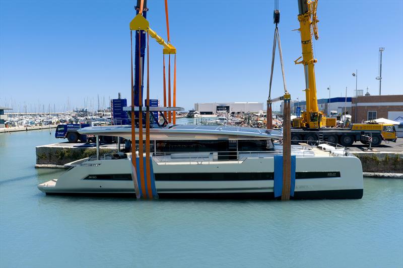 SY80 catamaran photo copyright Guerrieri Visual taken at  and featuring the Power Cat class