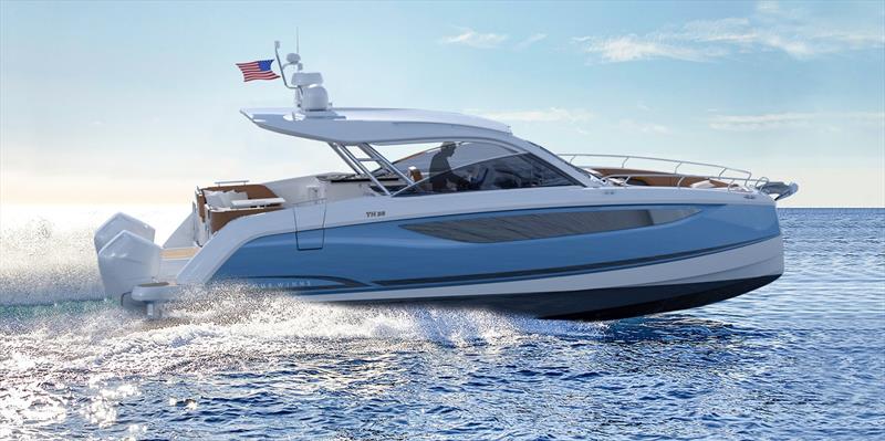 Four Winns TH38 starboard photo copyright Four Winns taken at  and featuring the Power Cat class