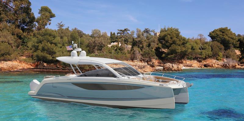 Four Winns TH38 starboard anchor - photo © Four Winns