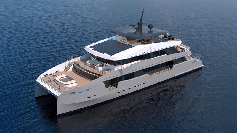 CLC115 photo copyright CL Yachts taken at  and featuring the Power Cat class