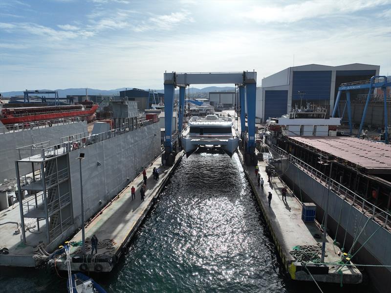 VISIONF 101 photo copyright VisionF Yachts  taken at  and featuring the Power Cat class