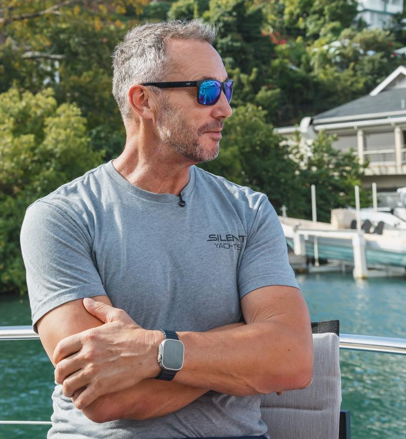 Steve Bell, Chairman of Silent Yachts photo copyright Silent Yachts taken at  and featuring the Power Cat class