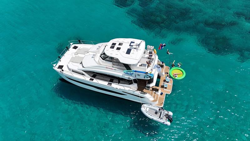 The 2026-built Aquila 54 powercat, Wandering Hillbilly, will be on show in November photo copyright MarineMax Vacations taken at  and featuring the Power Cat class