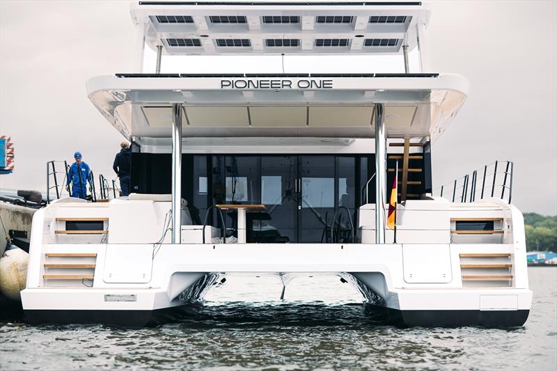First solar-electric PY60 catamaran photo copyright Daniel Großjohann taken at  and featuring the Power Cat class