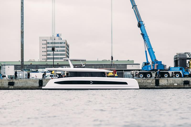 First solar-electric PY60 catamaran photo copyright Daniel Großjohann taken at  and featuring the Power Cat class